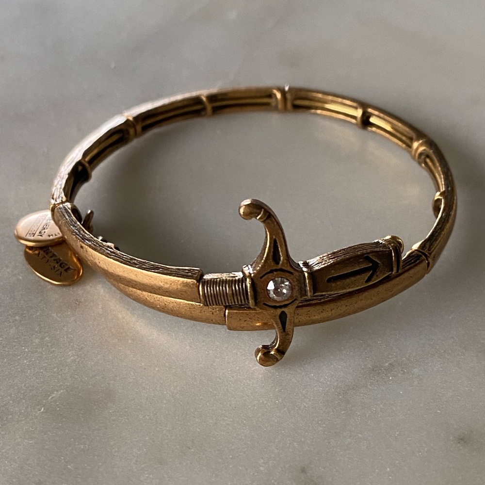 Alex and Ani Vintage 66 Wrap Sword Bracelet
